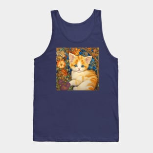 Cute Kitten Baby Ginger Tabby Cat Tank Top